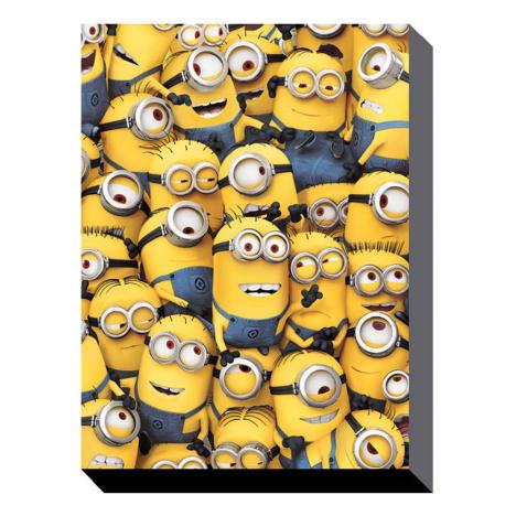 Many Minions Canvas Print (30cm x 40cm) £14.99